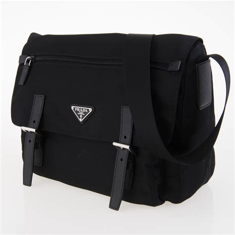 prada zip pocket messenger bag|prada nylon messenger bag vintage.